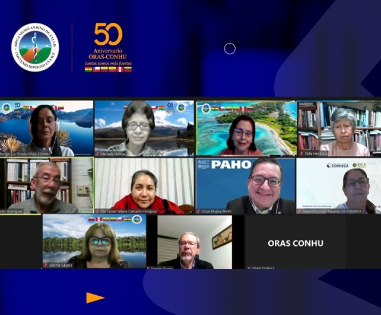 Organismo Andino de Salud - Convenio Hipólito Unanue presentó sus principales logros en 50 años de vida institucional