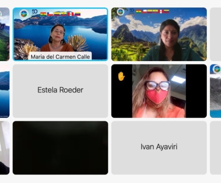 ORAS-CONHU promueve la integración de comunicadores en salud de los países andinos para enfrentar los retos de la pandemia